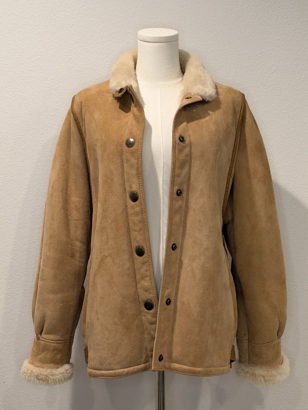 Vintage Jekel Paris Shearling Sheepskin Coat – M/L Unisex